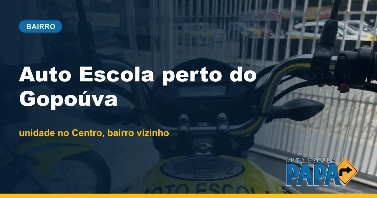 Recepção da Auto Escola PAPA no Centro de Guarulhos