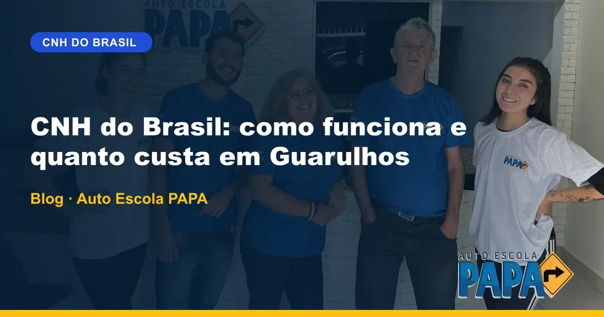 CNH do Brasil: como funciona e quanto custa em Guarulhos