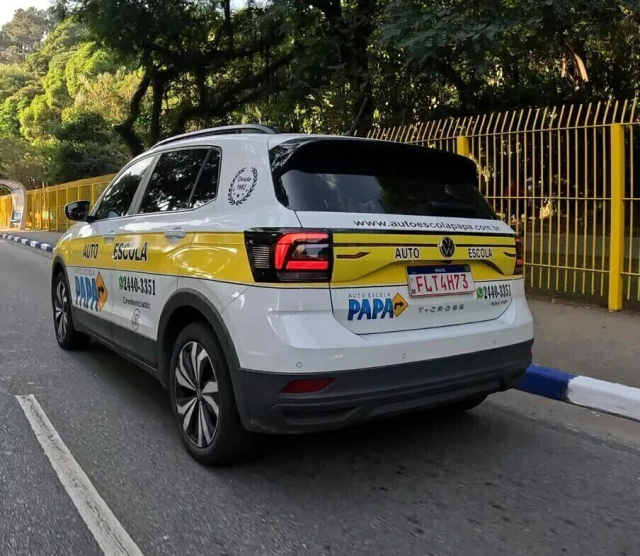 Volkswagen T-Cross automático da Auto Escola PAPA
