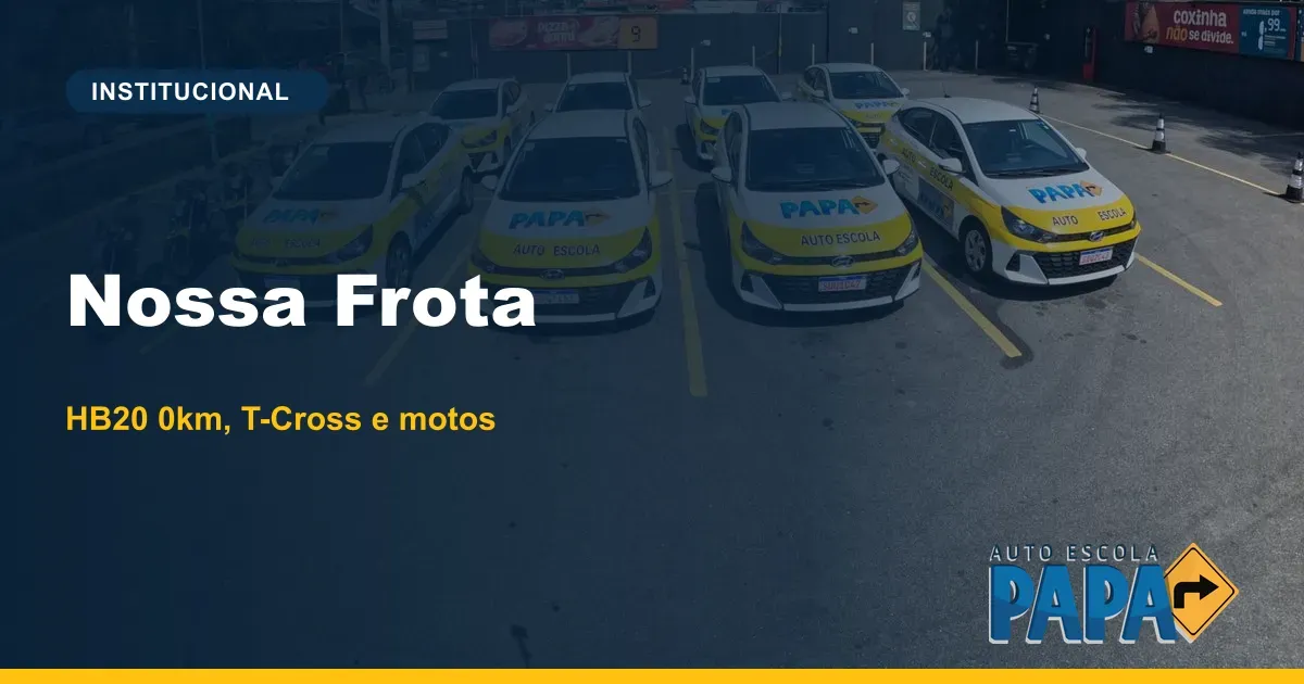 Frota da Auto Escola PAPA